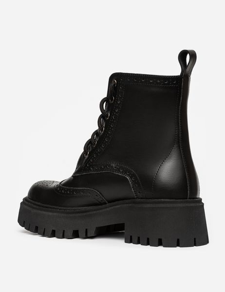 Black Boots Brogues - EU 36