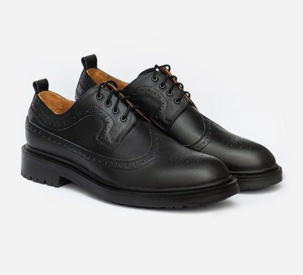 Shoes Derby Brogues Black EU 41