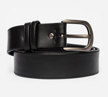 Leather belt