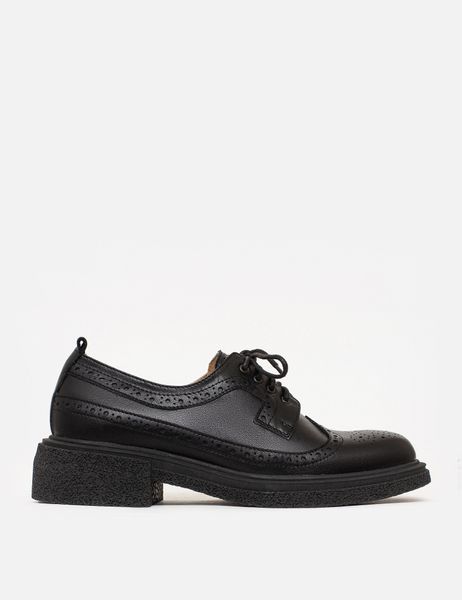 Black Leather Derby shoes  - EU 36