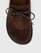 Chocolate Suede Anatomical Derby shoes EU36