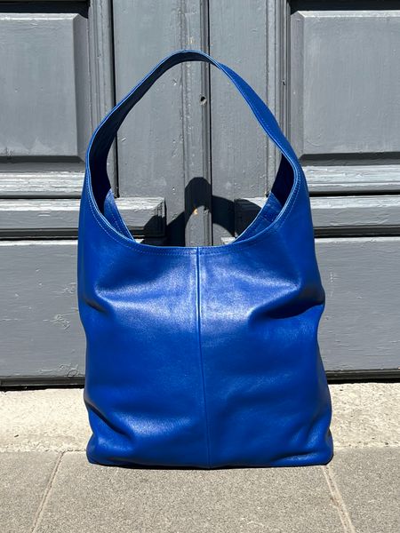 Blue Mini Shopper Bag