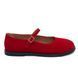 Suede Jane Austen Shoes (rosso) EU36