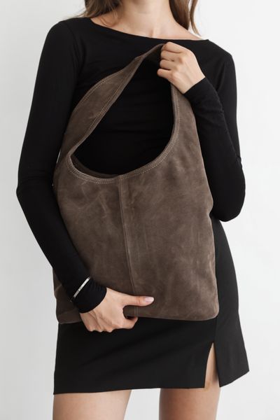 Mocko Suede Mini Shopper Bag