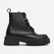 Leather Derby Boots (black) EU35