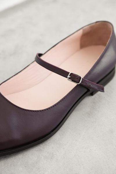 Mary Jane Shoes burgundy EU35