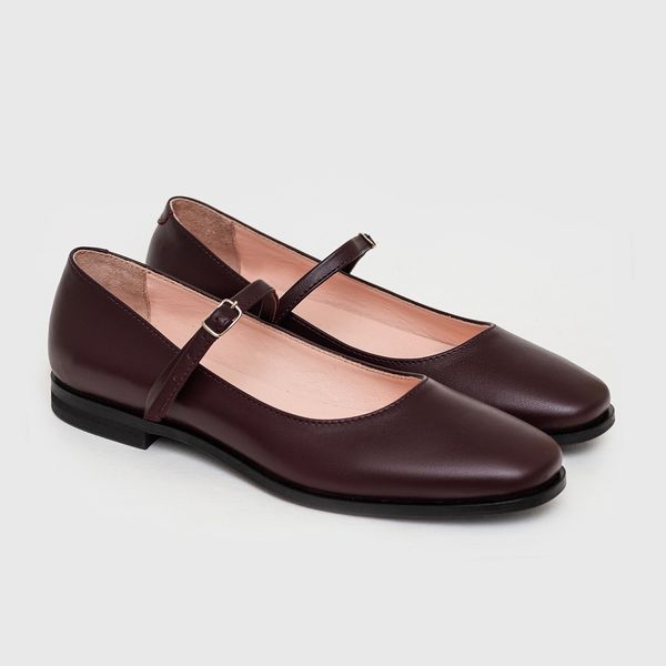 Mary Jane Shoes burgundy EU35