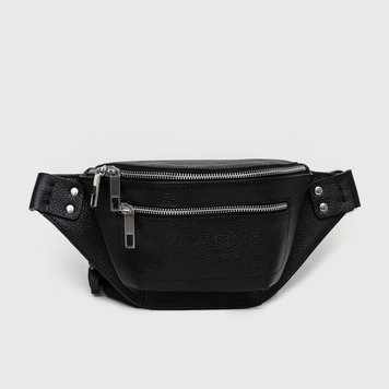 Leather Belt Bag (black)