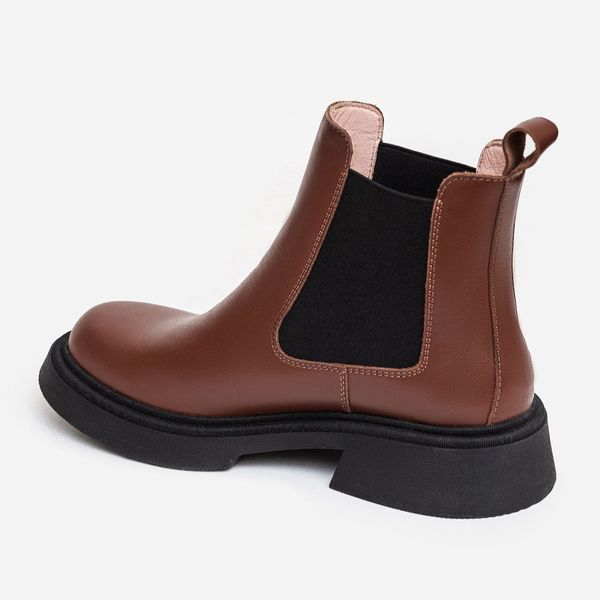 Leather Chelsea Boots (brown) EU36