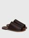 Leather Brown Flip Flops EU 35