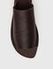 Leather Brown Flip Flops EU 35