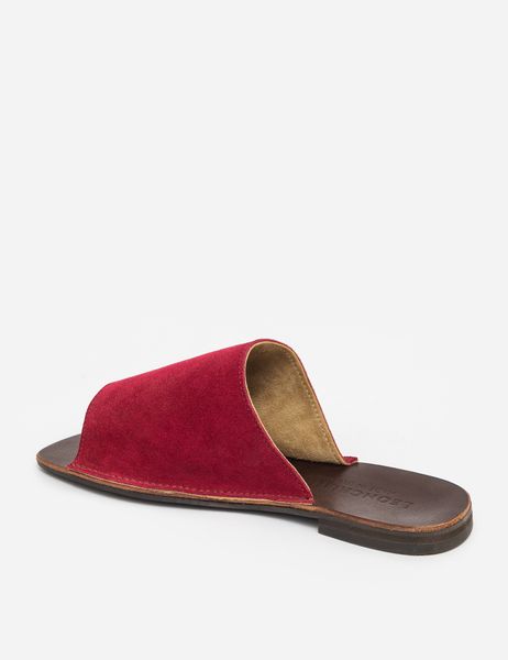 Raspberry slippers