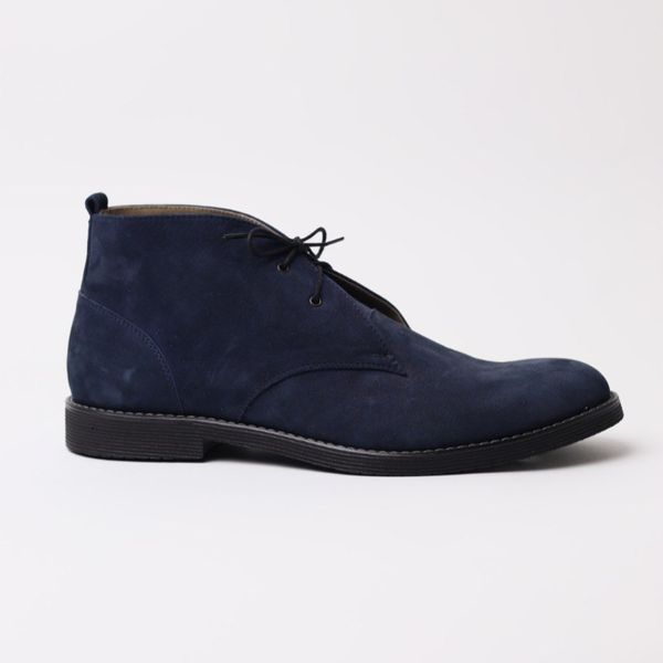 Nubuck Anckle Desert Boots (navy) EU44