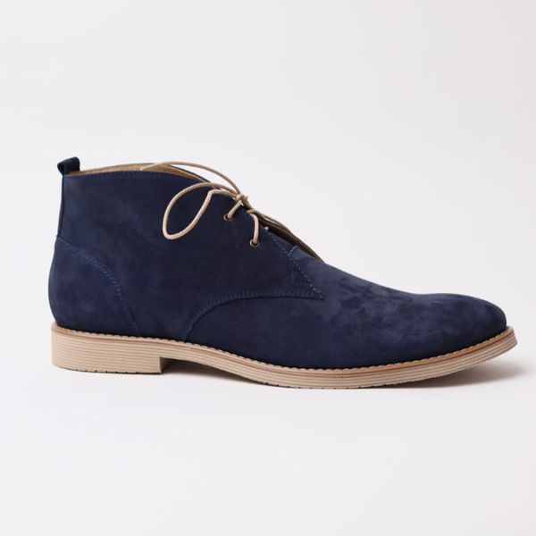 Nubuck Anckle Desert Boots (navy) EU39