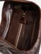 Шкіряна темно коричнева сумка шопер 195322 фото 2