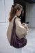 Leather Hobo bag (bordeaux)