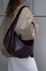 Leather Hobo bag (bordeaux)