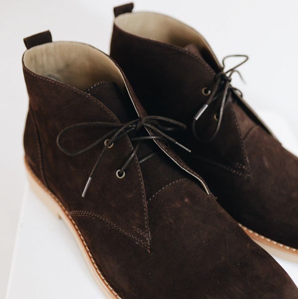 Nubuck Anckle Desert Boots (chocolate) EU42