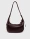 Leather Hobo bag (bordeaux)