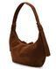 Suede Hobo Bag (marrone)