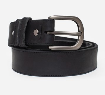 Leather belt