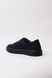 Men's navy blue suede sneakers - EU 41