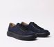 Men's navy blue suede sneakers - EU 41