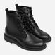 Leather Derby boots with brogues (black) EU40