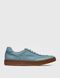 Blue leather sneakers EU 36