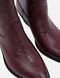 Leather Cowboy Boots (rosso mogano) EU36