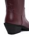 Leather Cowboy Boots (rosso mogano) EU36