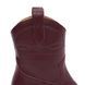 Leather Cowboy Boots (rosso mogano) EU36
