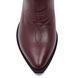 Leather Cowboy Boots (rosso mogano) EU36