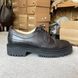 Leather Derby Brogues (notte) EU40
