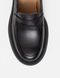 Black leather penny loafer  - EU 37