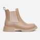 Leather Chelsea Boots (biege) EU36