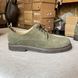 Suede Derby Shoes (khaki) EU38