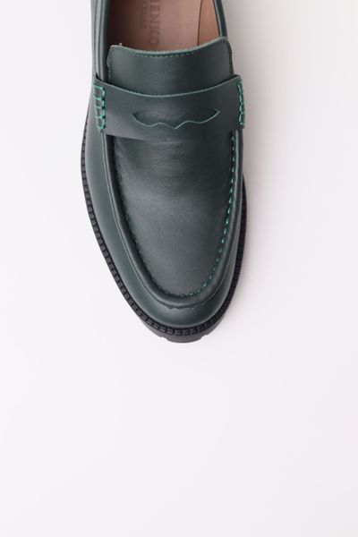 Men's Green Loafers - EU 43