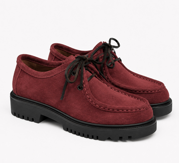 Suede Sena Shoes (ciliegia) EU36