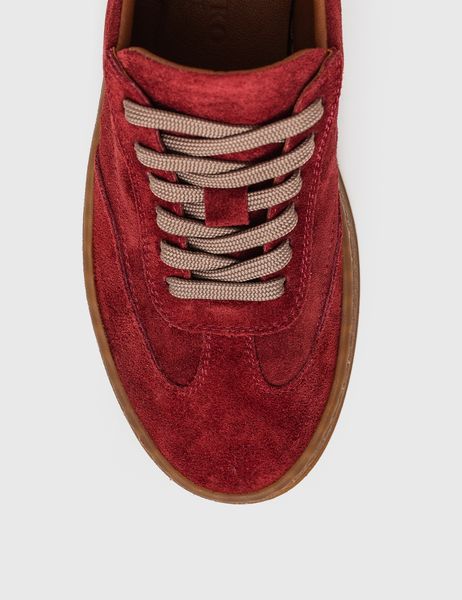 Suede sneakers (Bordeaux) EU36