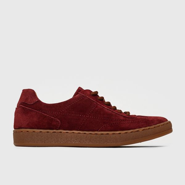 Suede sneakers (Bordeaux) EU36