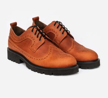 Brown Derby Shoes Brogues EU 42