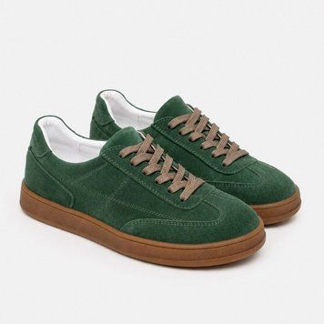 Suede Sneakers (verde erba) EU40