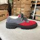 Suede Derby Shoes (grogio-rosso) EU39