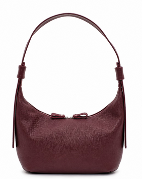 Leather Hobo Bag (verona bordo)