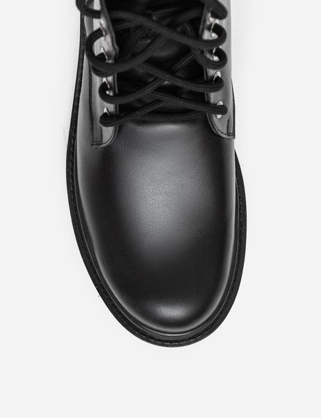 Leather Derby Boots (black) EU38