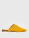 Yellow Pointed Mules EU 39