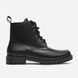 Leather Derby Boots (black) EU38