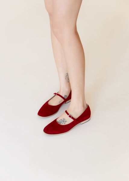 Туфлі Мері Джейн червоні - EU 38 112938 фото