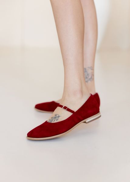 Туфлі Мері Джейн червоні - EU 37 112937 фото